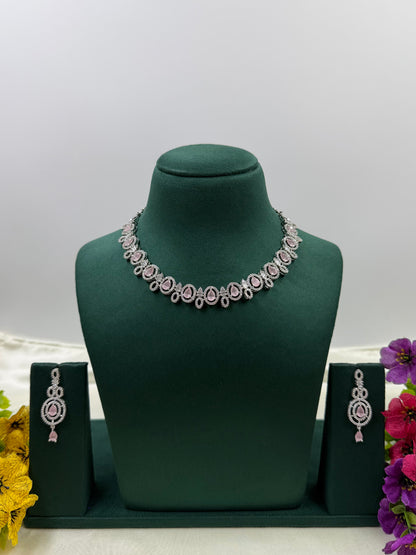 Poorva American Diamond Necklace