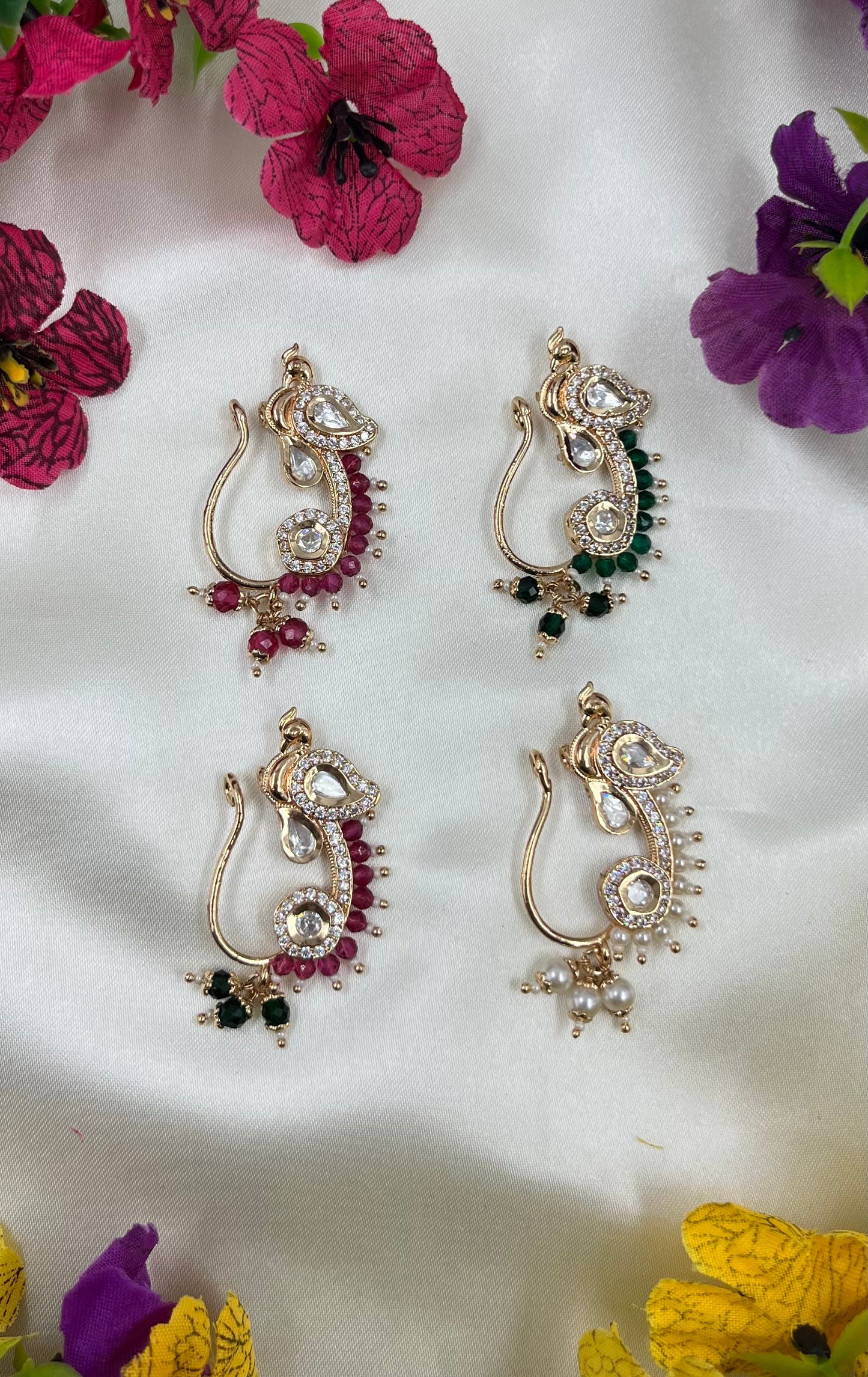 Mythilli Moissanite Nose Ring