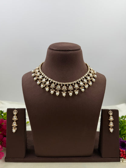 Isabella Moissanite Necklace Set