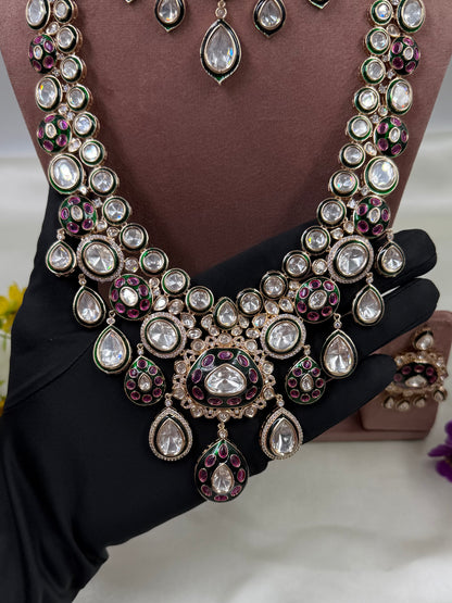 Suchita Moissanite Premium Semi Bridal Set