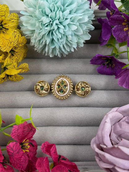 Kriti Heritage Ring (Adjustable)