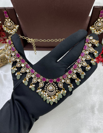 Aditi Victorian Premium Necklace