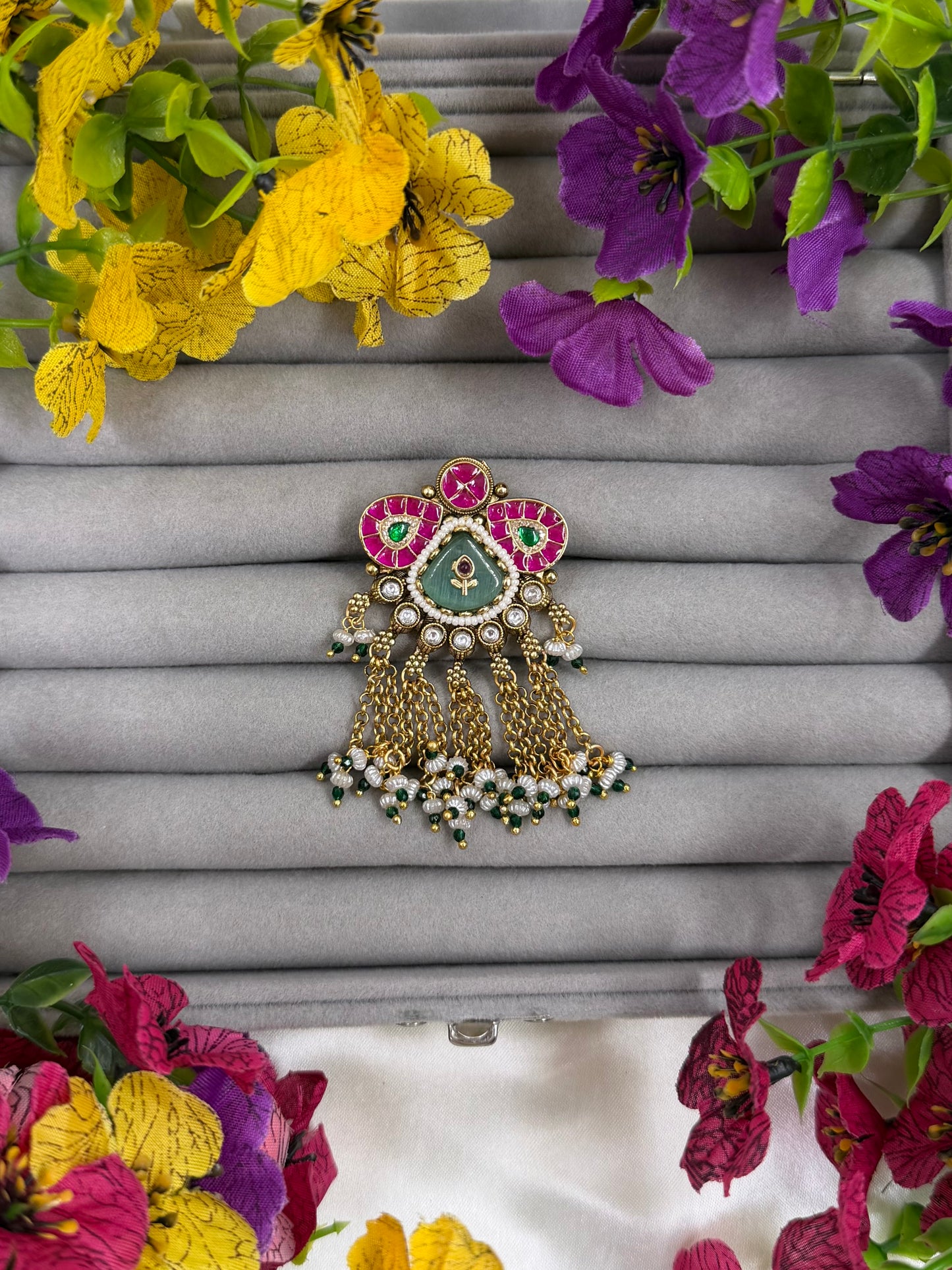 Asha Heritage Ring (Adjustable)