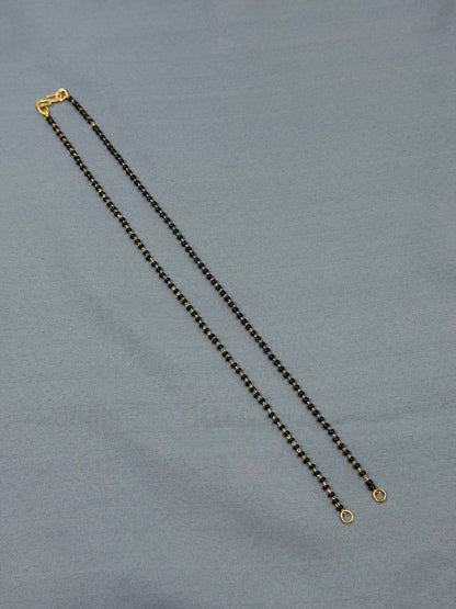 18 Inches Black Beads Chain