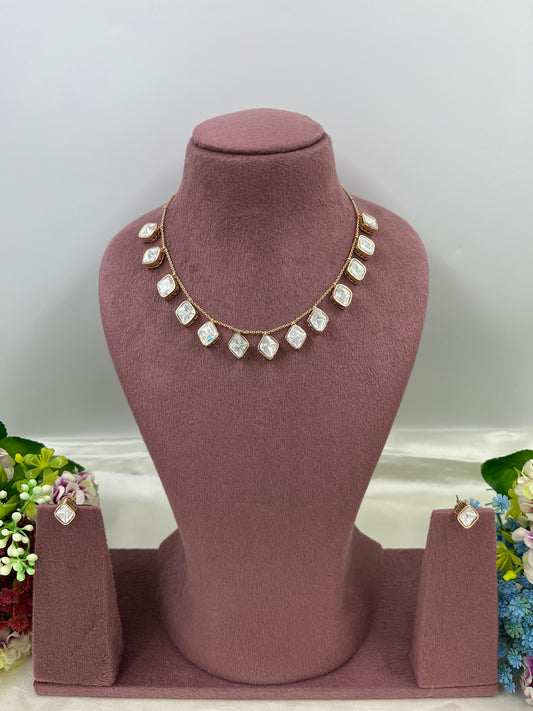 Sana Moissanite Chain Necklace