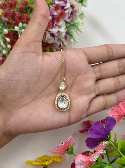 Mayuri Moissanite Mang Tika