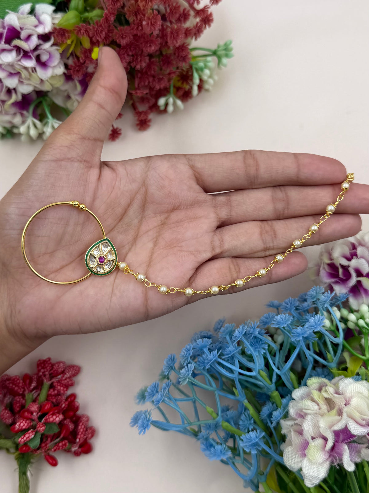 Mahira Traditional Indian Nose Ring