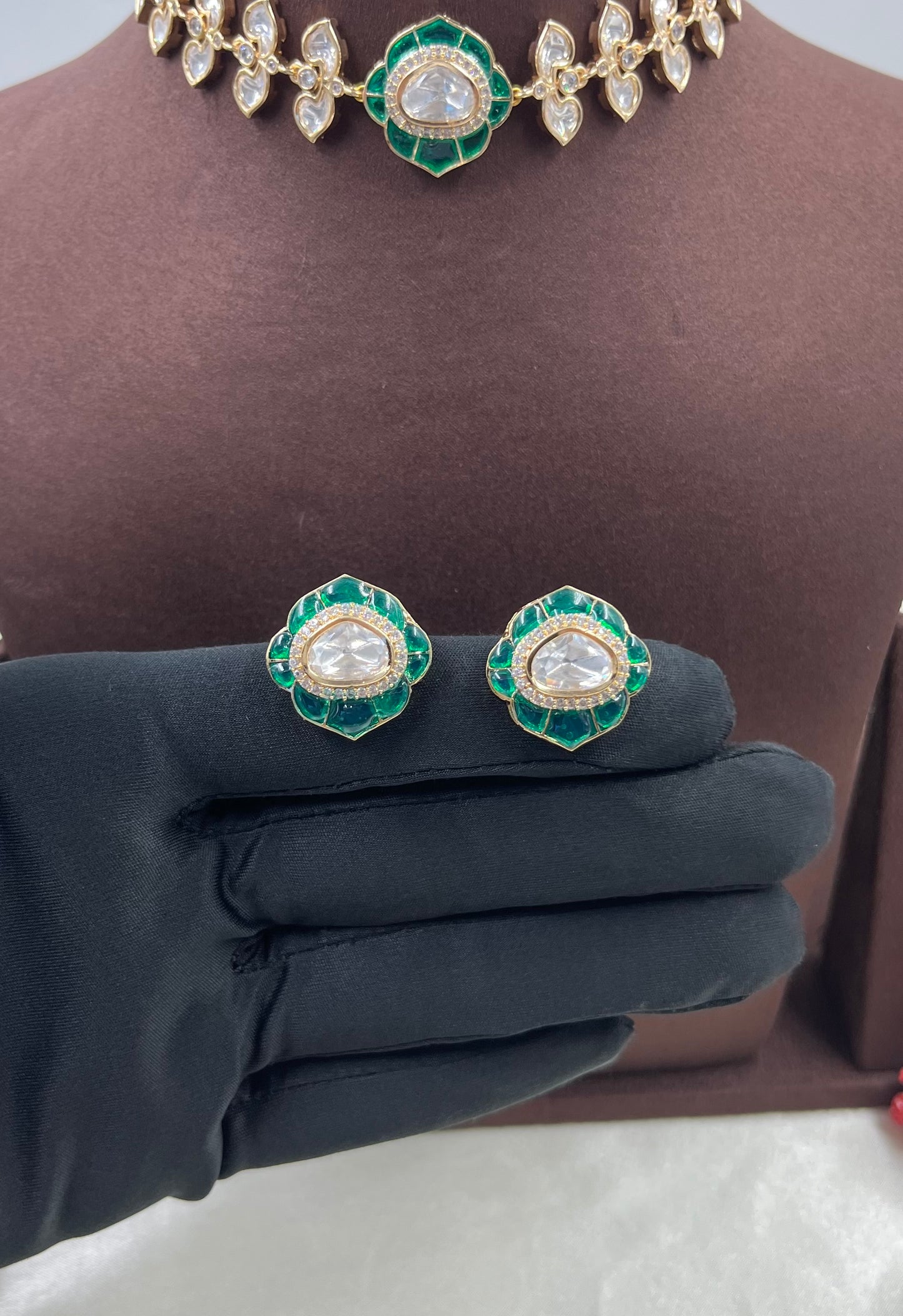 Bhumi Moissanite Choker Necklace