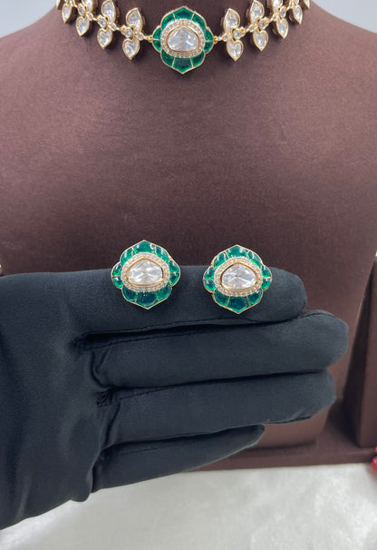 Bhumi Moissanite Choker Necklace