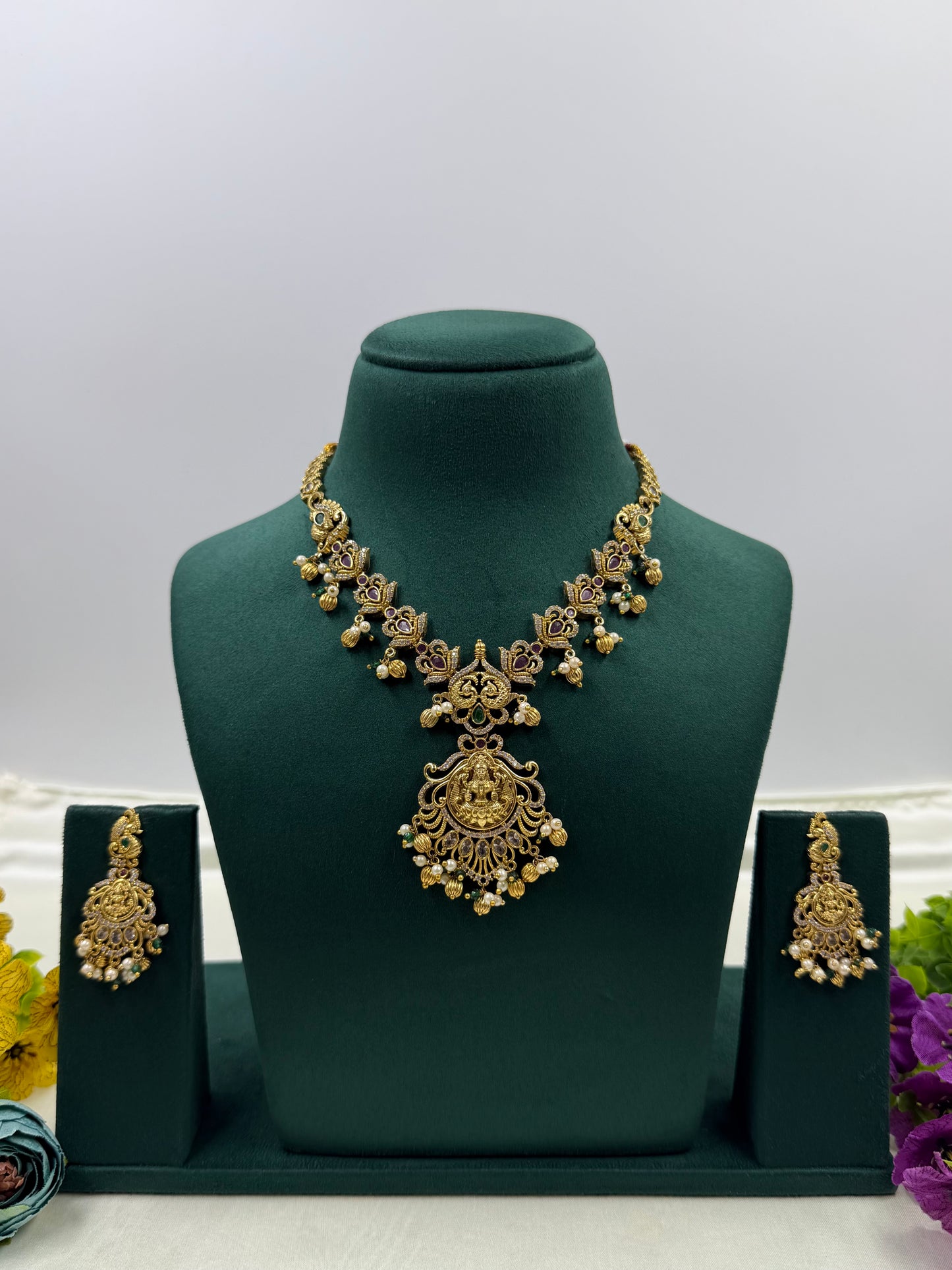 Savitri South Temple Necklace