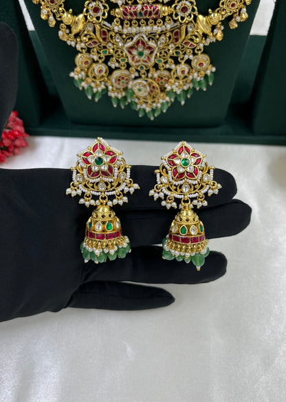 Rupmati Pachi Kundan Combo Set