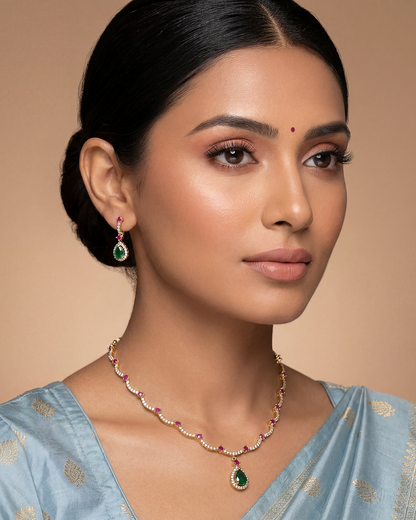 Dipti Victorian Delicate Necklace