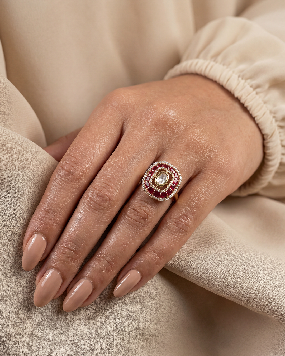 Bhumi Premium Moissanite Ring