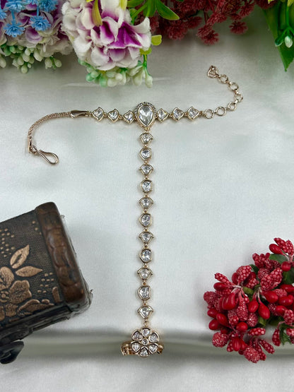 Preeti Moissanite Hath Panja (One Pis)