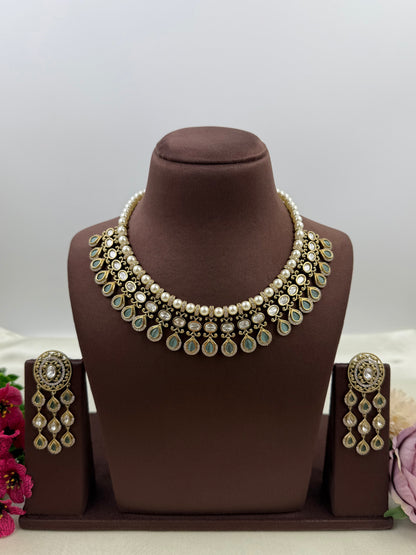 Nidhi Premium Victorian Necklace Set