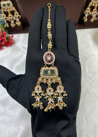 Alia Heritage Antique Gold Necklace
