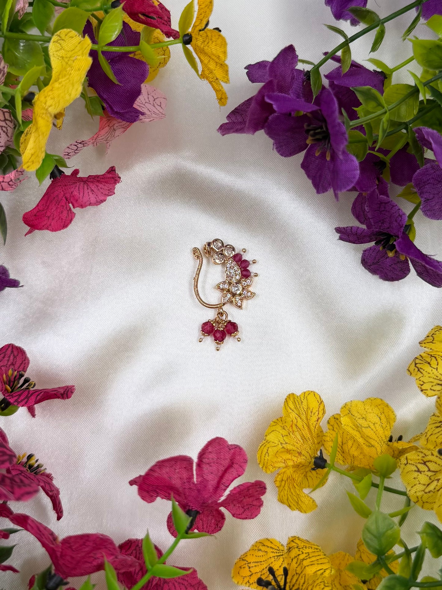 Riya Moissanite Nose Ring