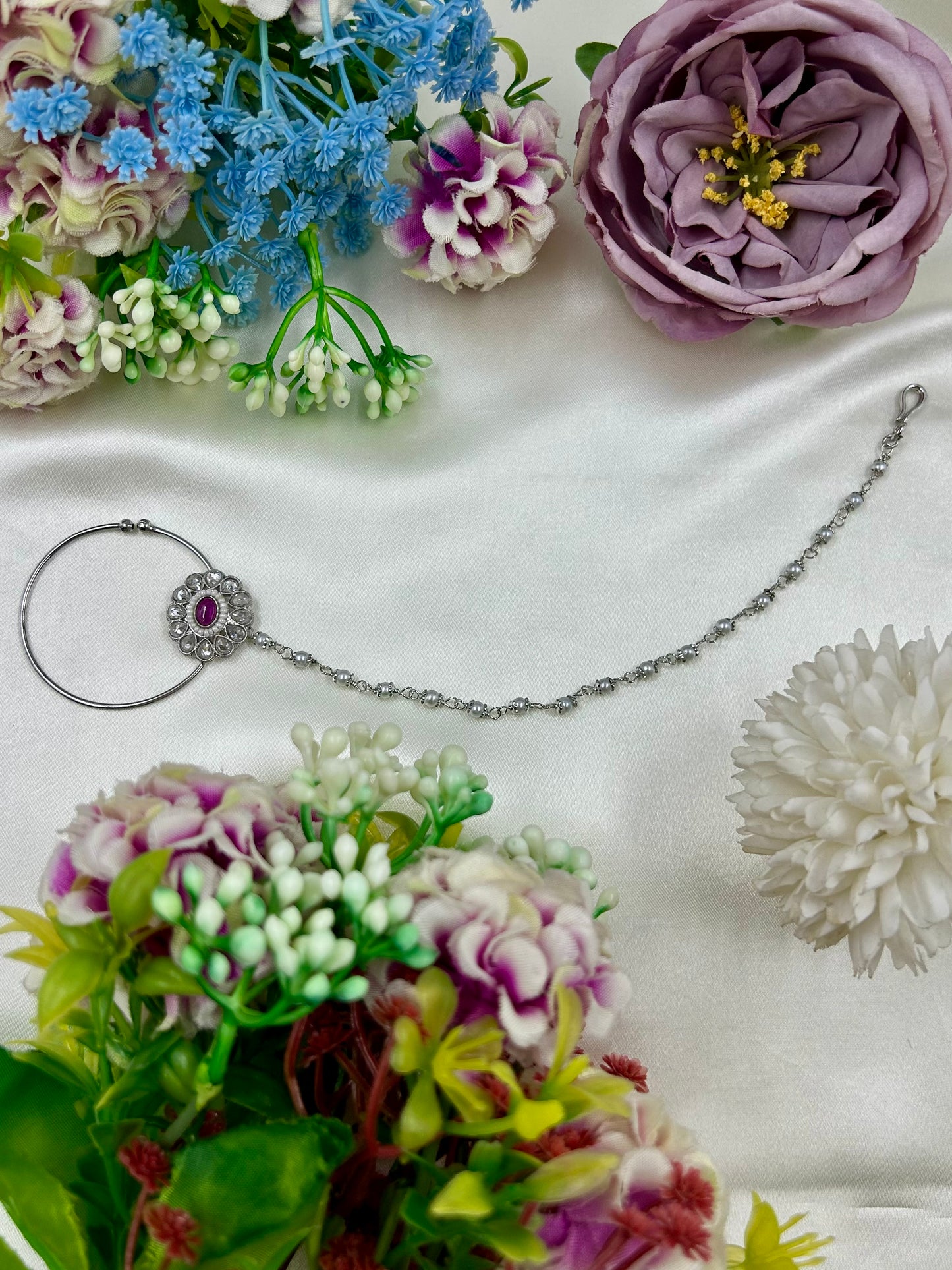 Anisha American Diamond Nose Ring