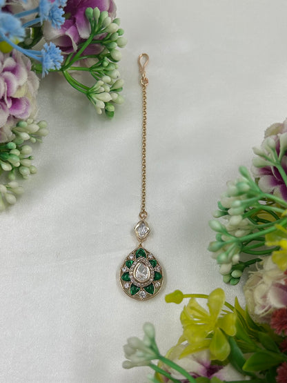 Taniya Moissanite Mang Tika