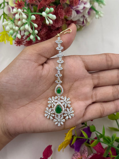 Scarlett American Diamond Mang Tika