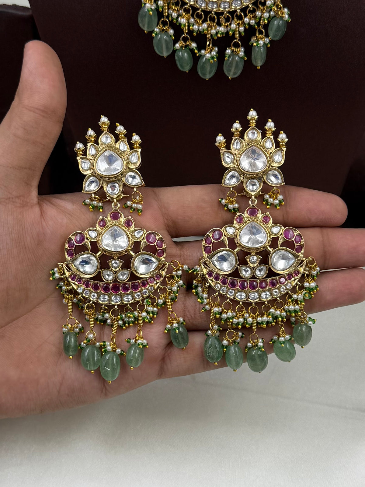 Madhuri Premium Traditional Choker Necklace Set