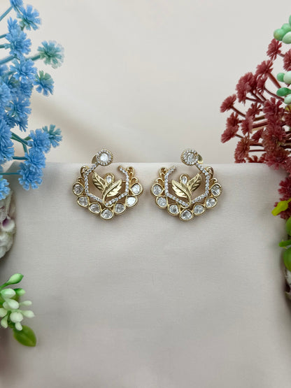 Priya Moissanite Earring