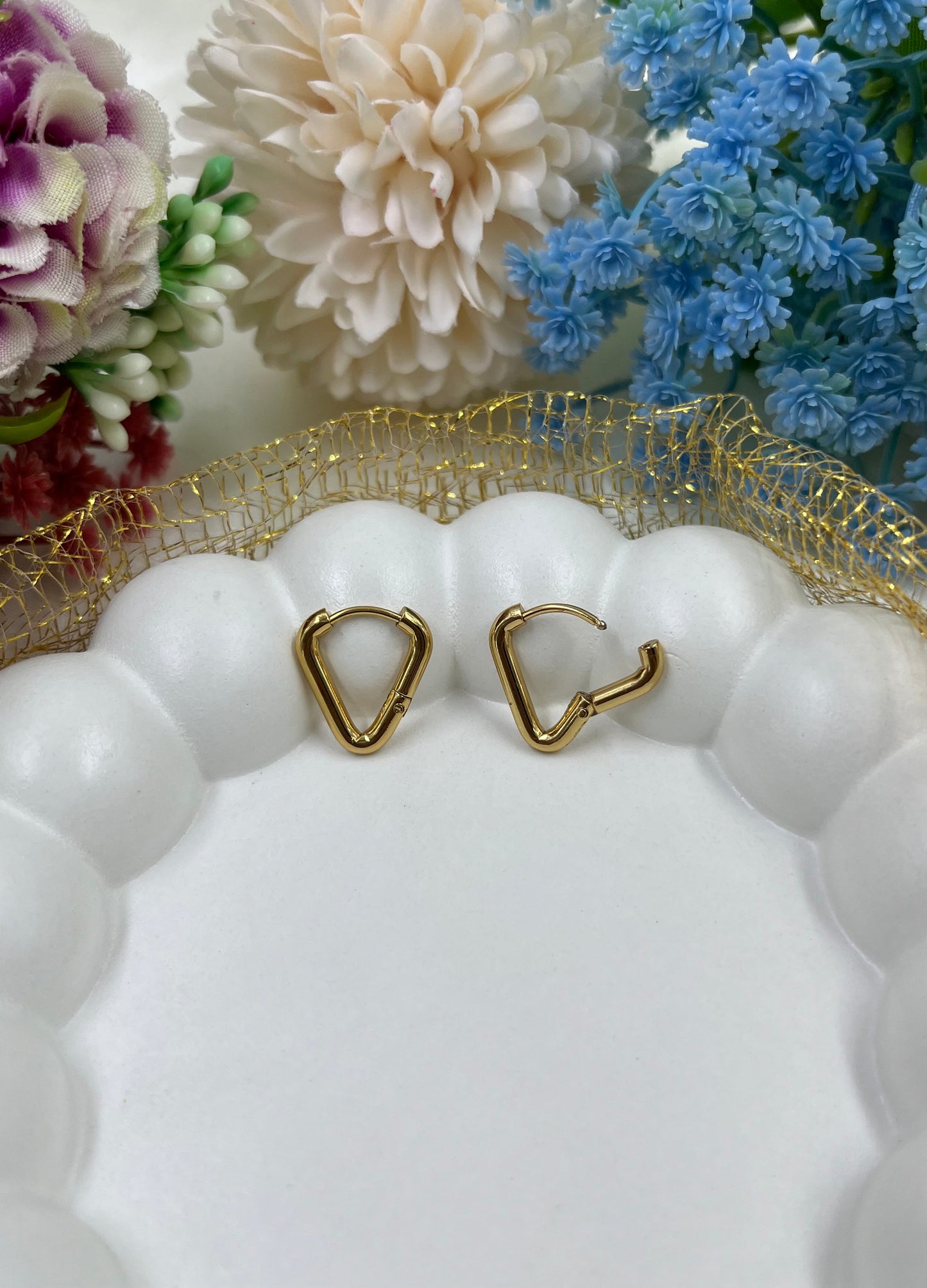 Sanya Gold Plated Earing