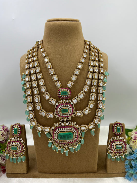 RoyalAura Moissanite Same Bridal Necklace