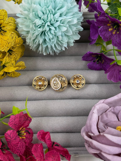 Pooja Heritage Ring (Adjustable)