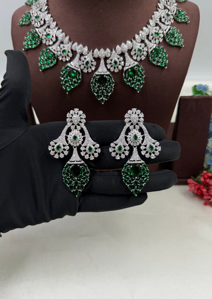 Elegant American Diamond Premium Necklace