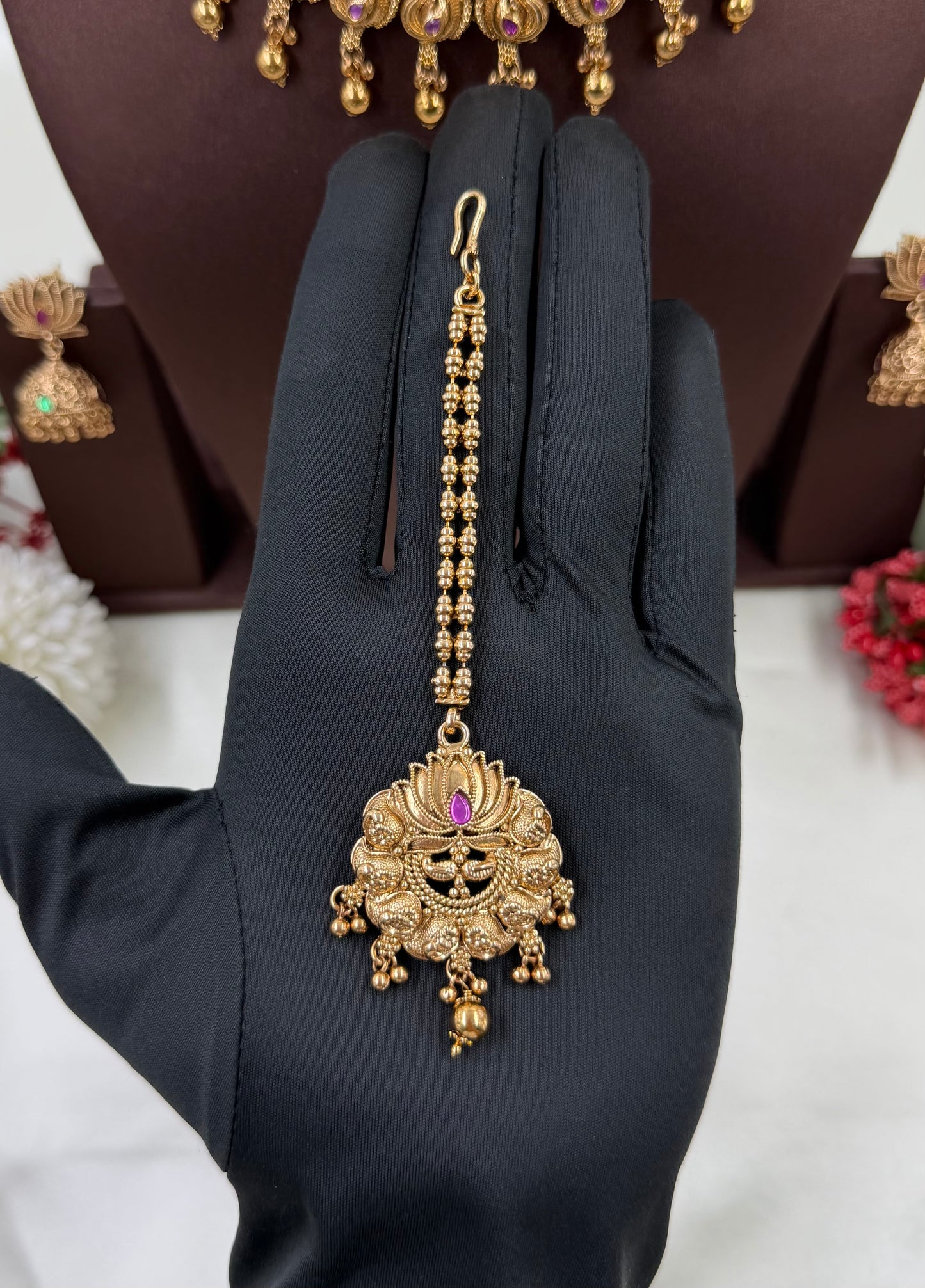 Parvati South Indian Choker Necklace Set
