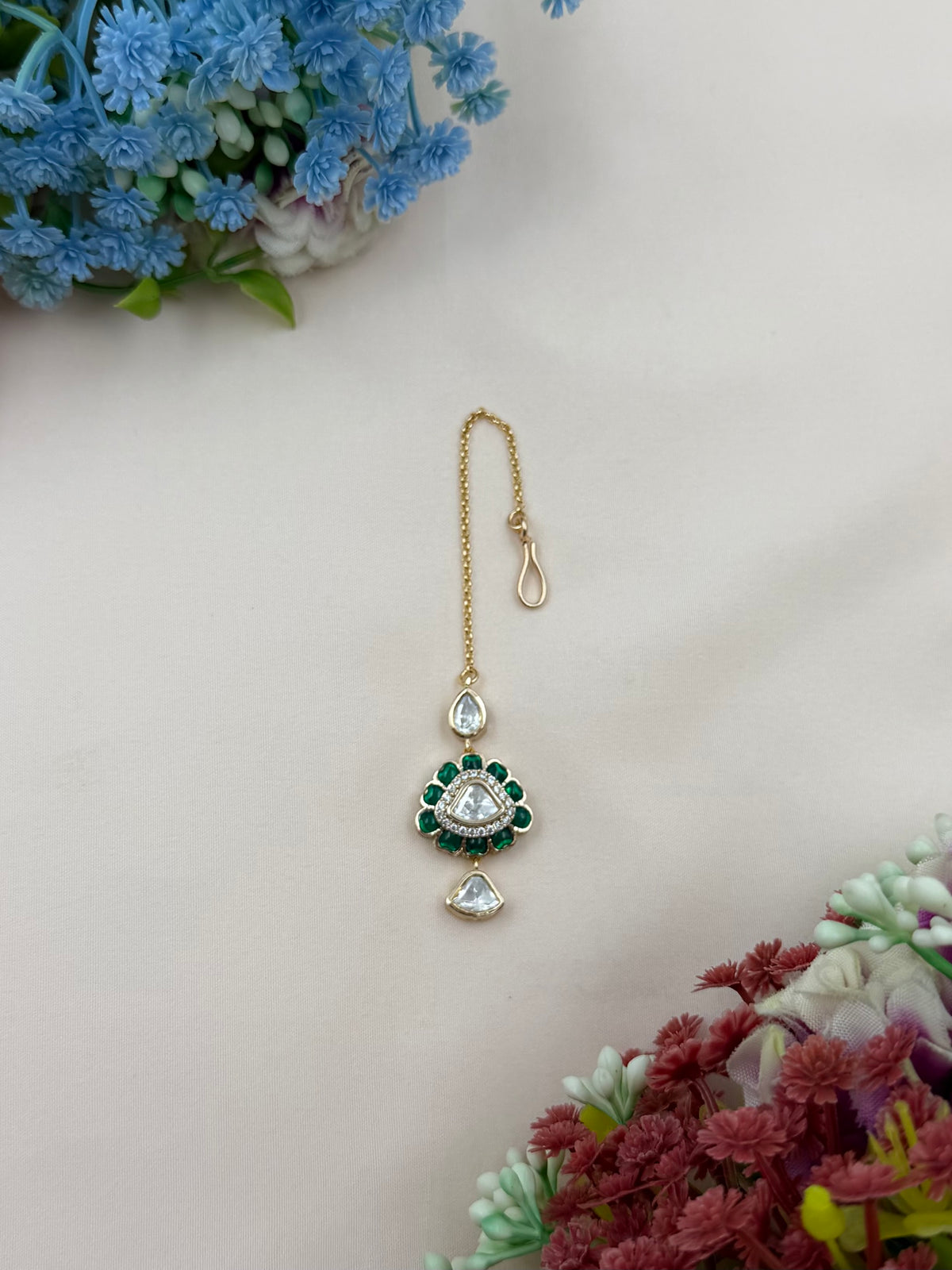 Akashi Moissanite Mang Tika
