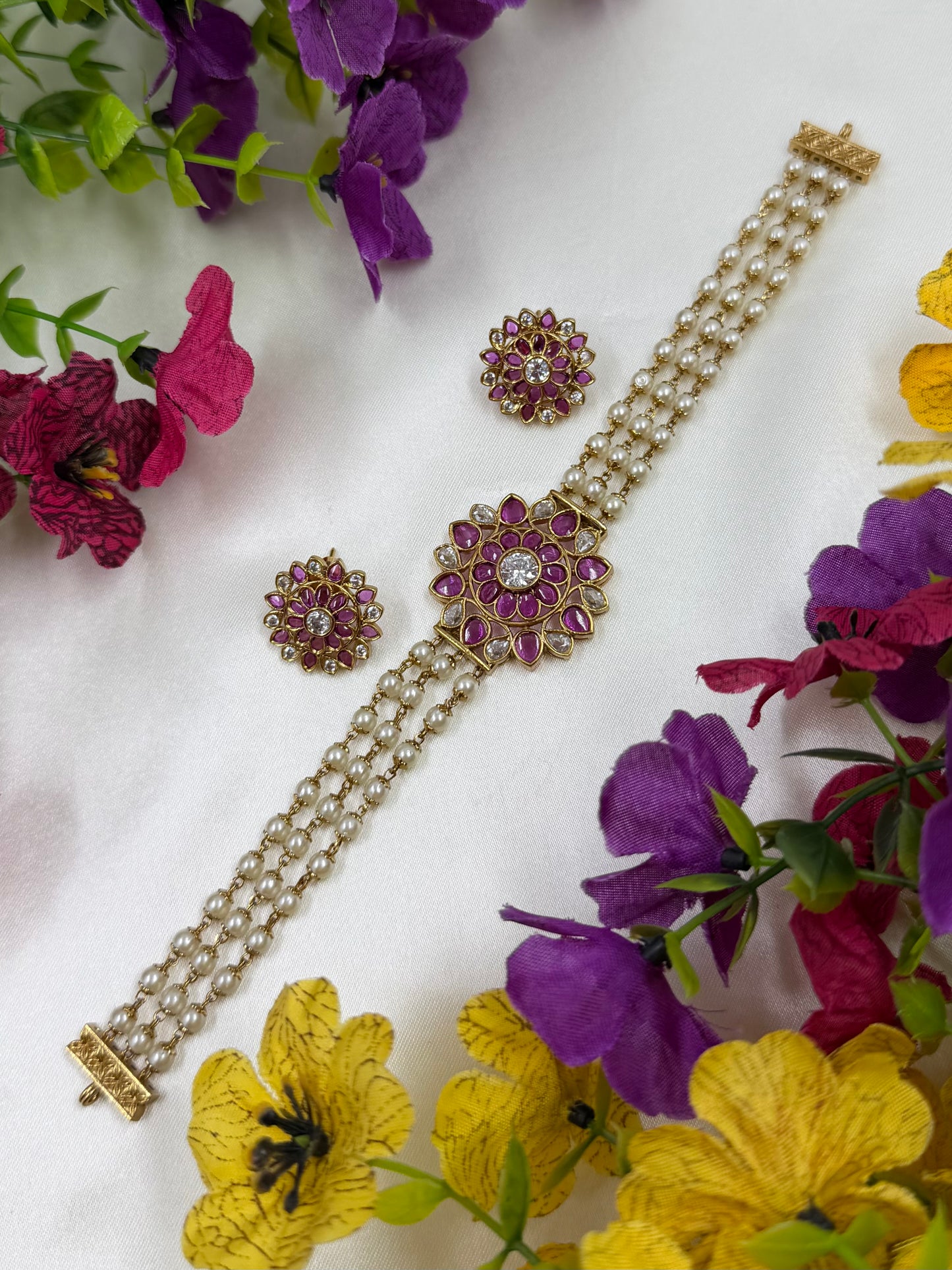 Janaki Victorian Traditional Choker Necklace