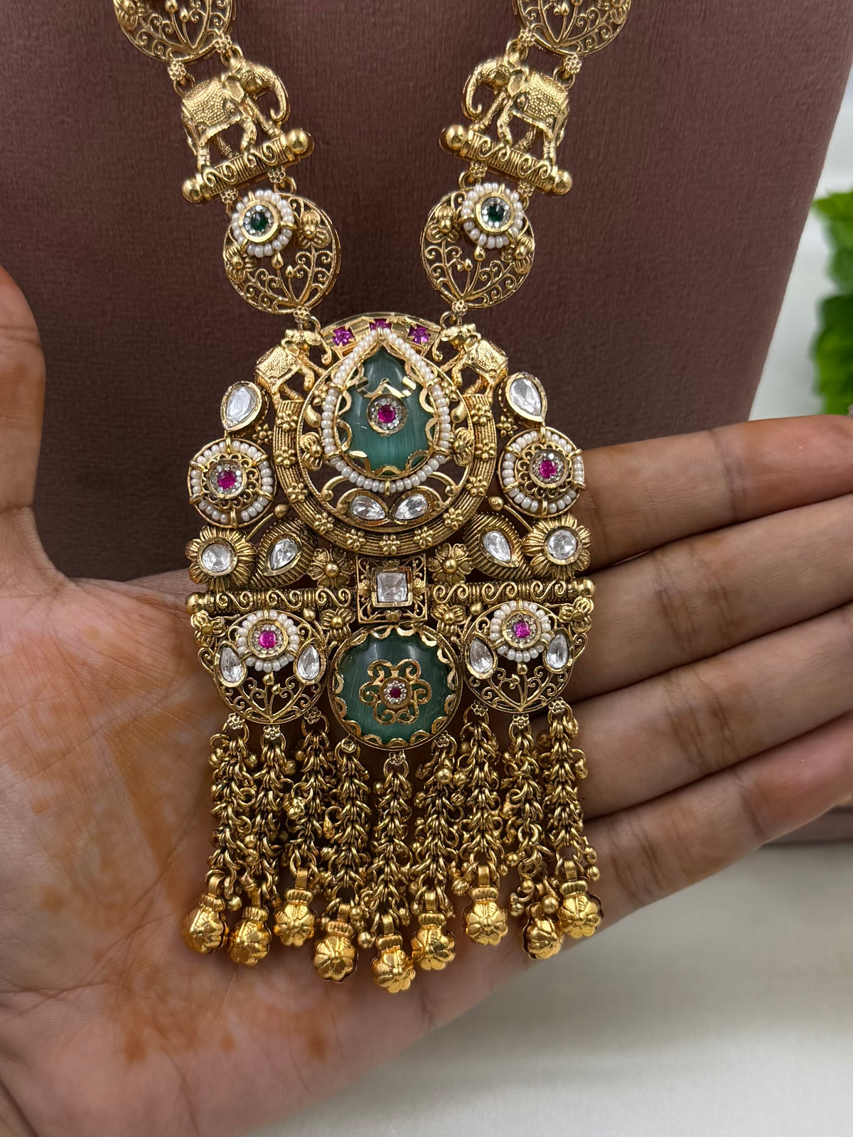Siddhi Heritage Chorski Combo Necklace Set