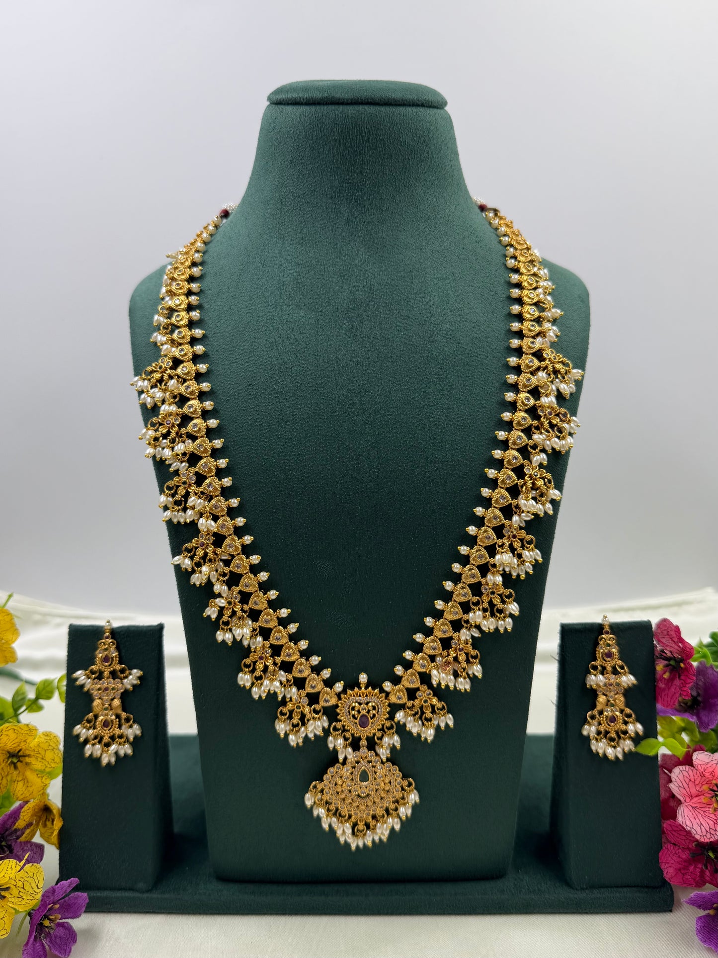 Shreya Traditional Long Necklace