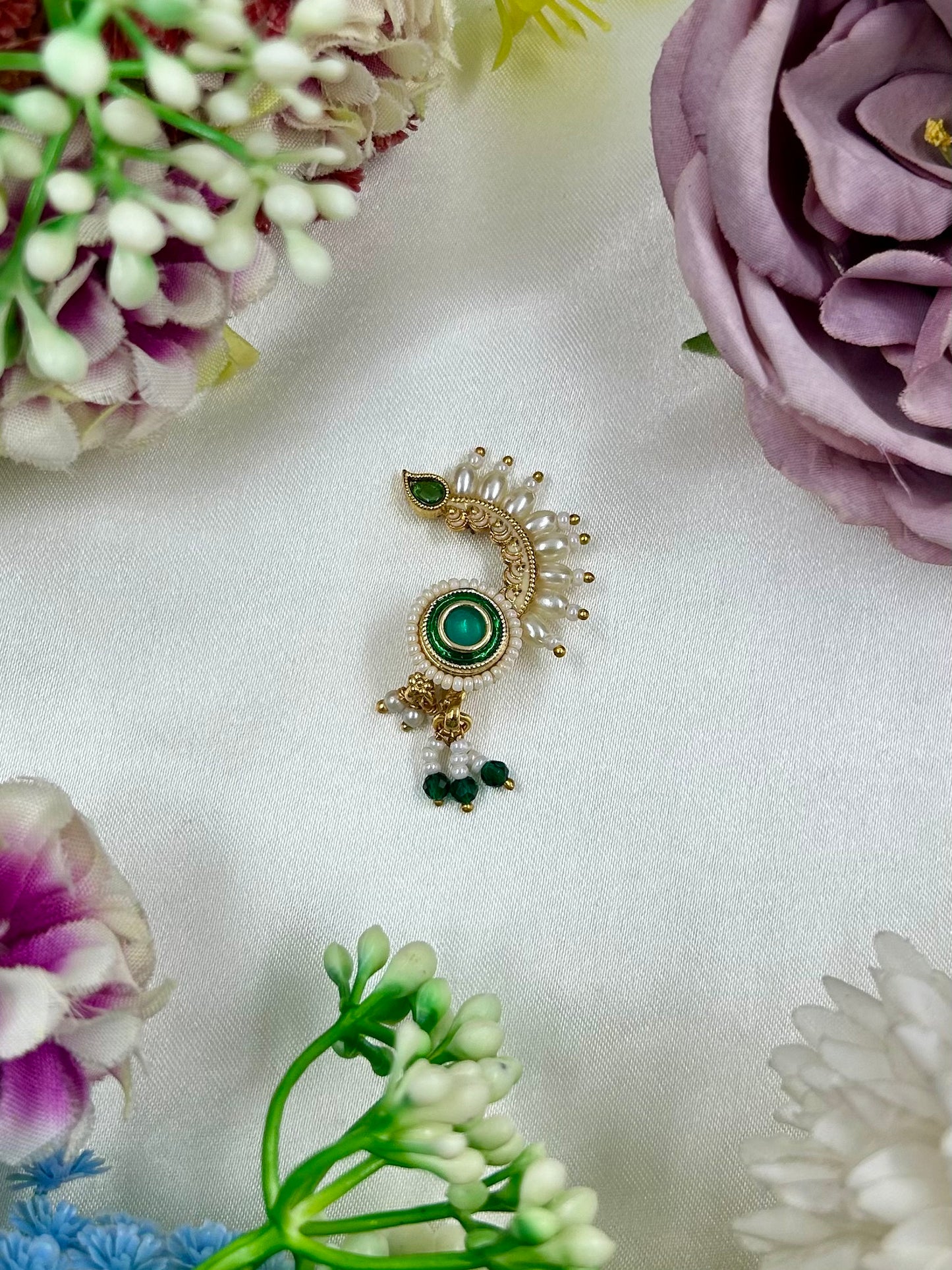 Jhanvi Traditional Nose Ring