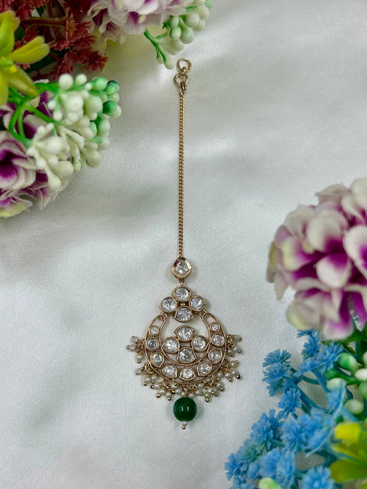 Isha Moissanite Mang Tika