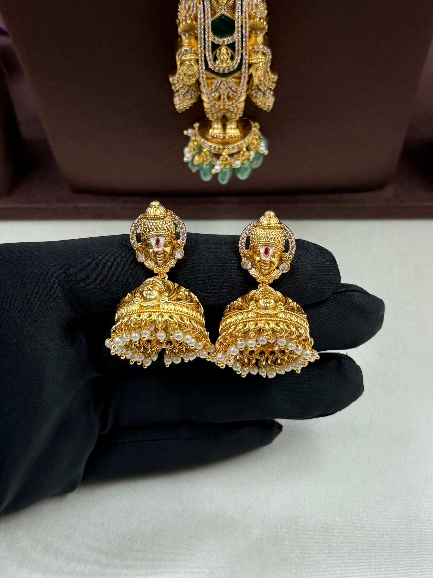Sridevi South Indian Temple Necklace