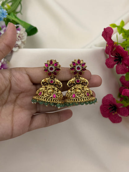 Vedika South Temple Jhumka