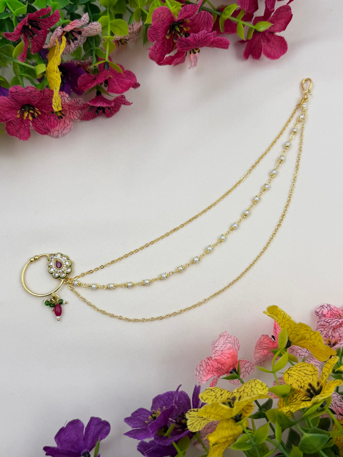Amrita Traditional Indian Nose Ring