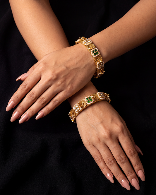 Shruti Premium Heritage Bangles (Openable)