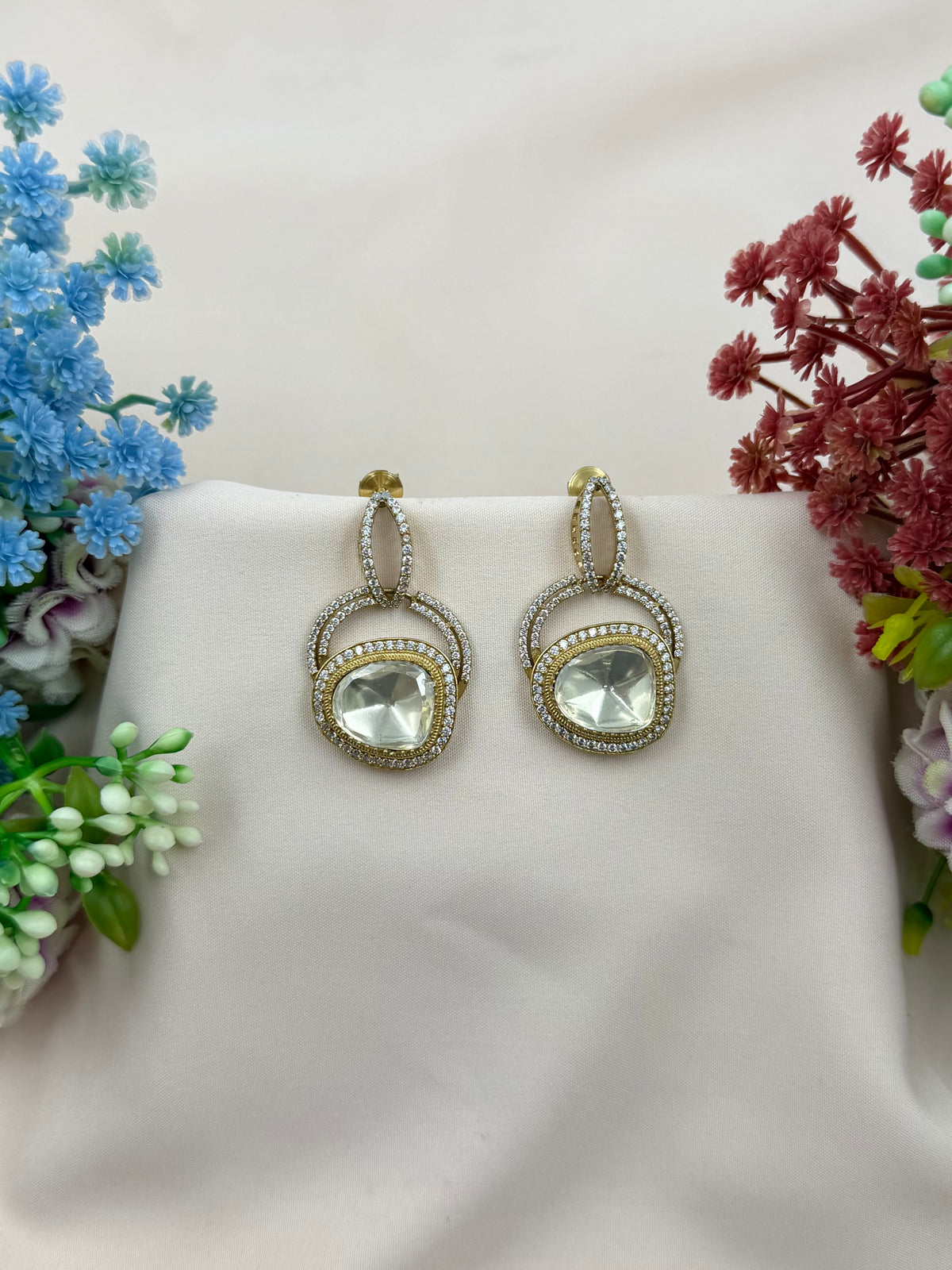 Pakhi Moissanite Earring