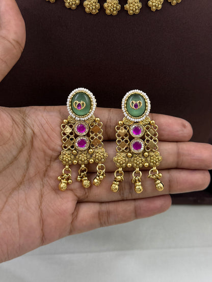 Priyal Heritage Chorski Necklace Set