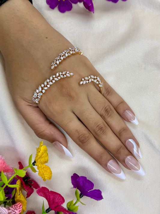 Natasha Premium Adjustable Finger Bracelet