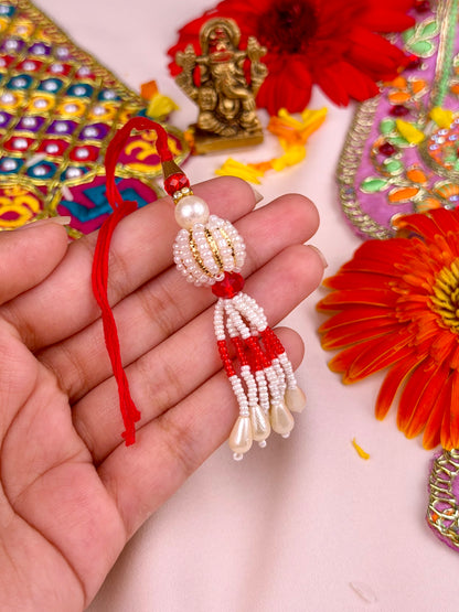 Pearl Elegance Lumba Rakhi