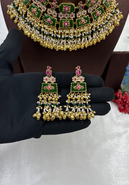 Alisha Pachi Kundan Necklace