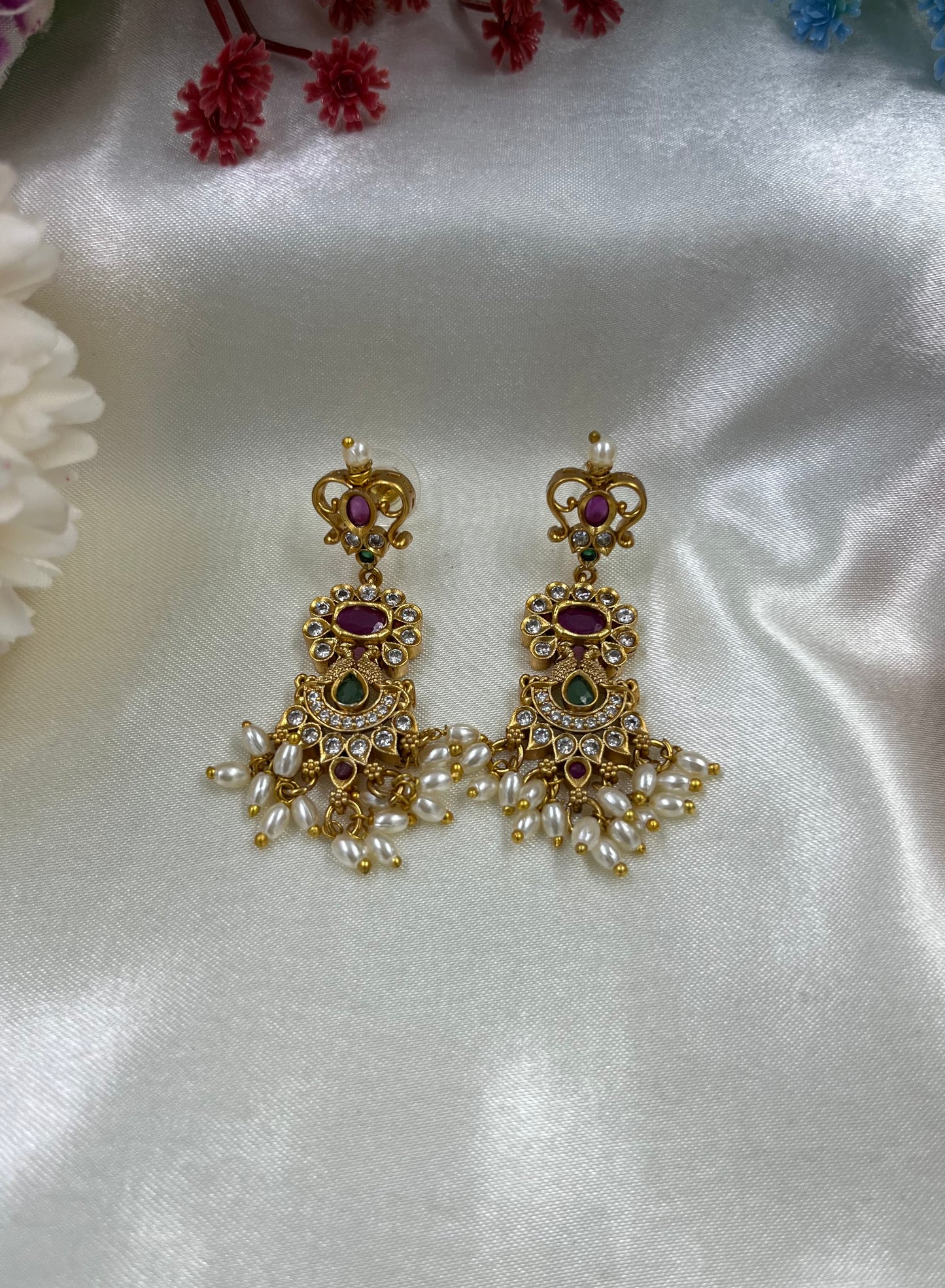 Pakhi Brass Earing