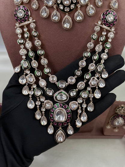 Sanchita Moissanite Premium Semi Bridal Set