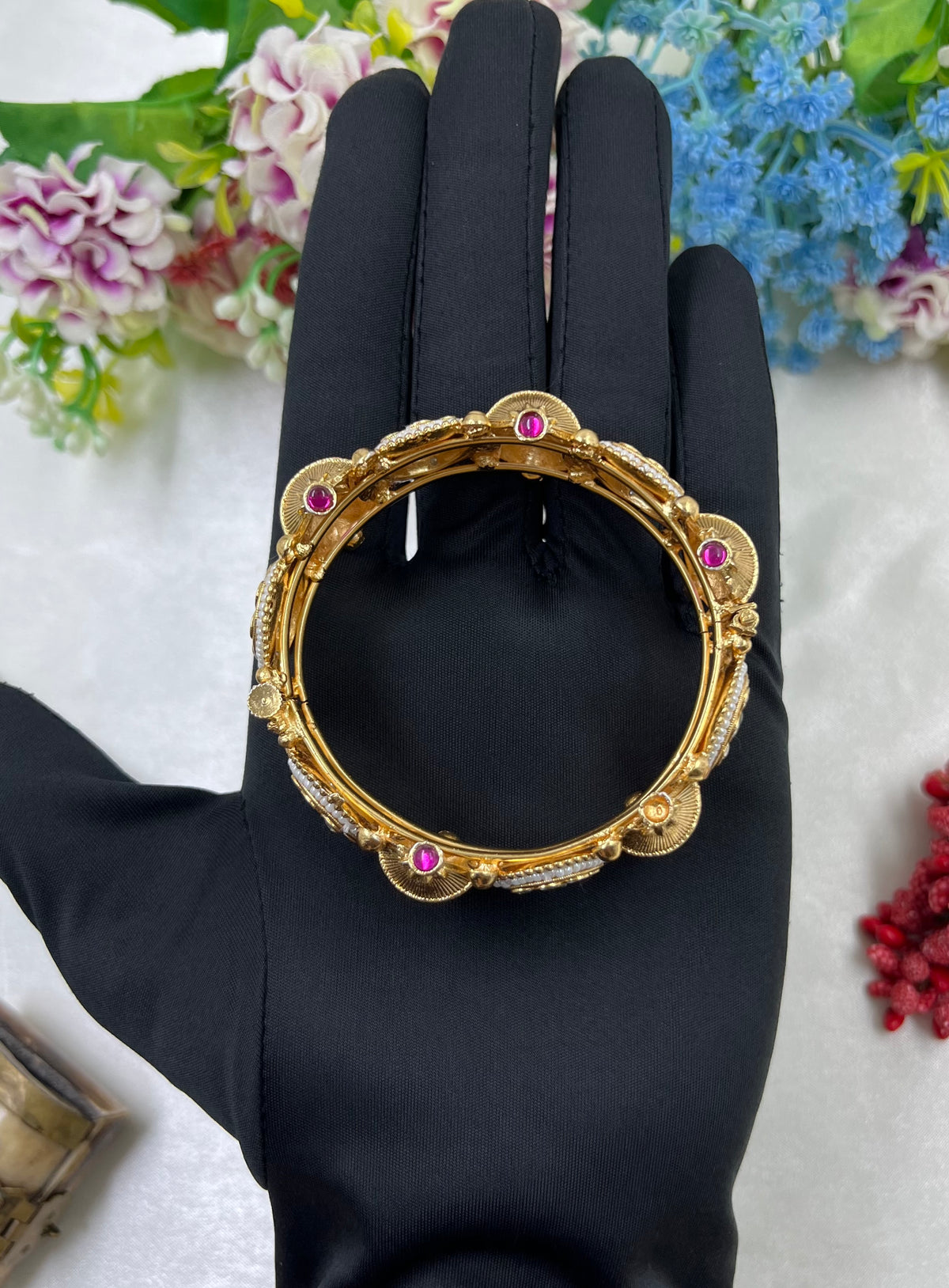 Brinda Heritage Bangles [Openable]