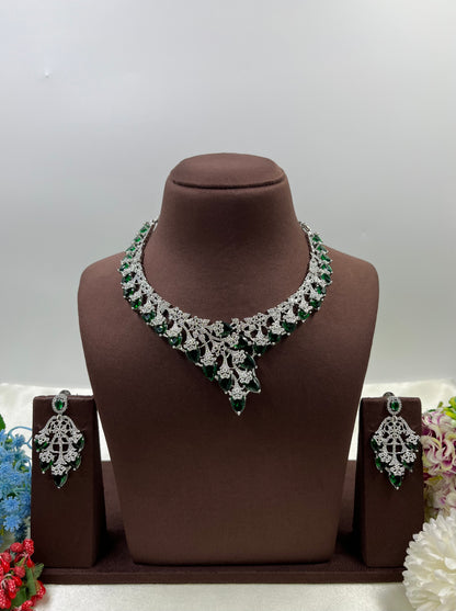 Shreya Premium American Diamond Necklace